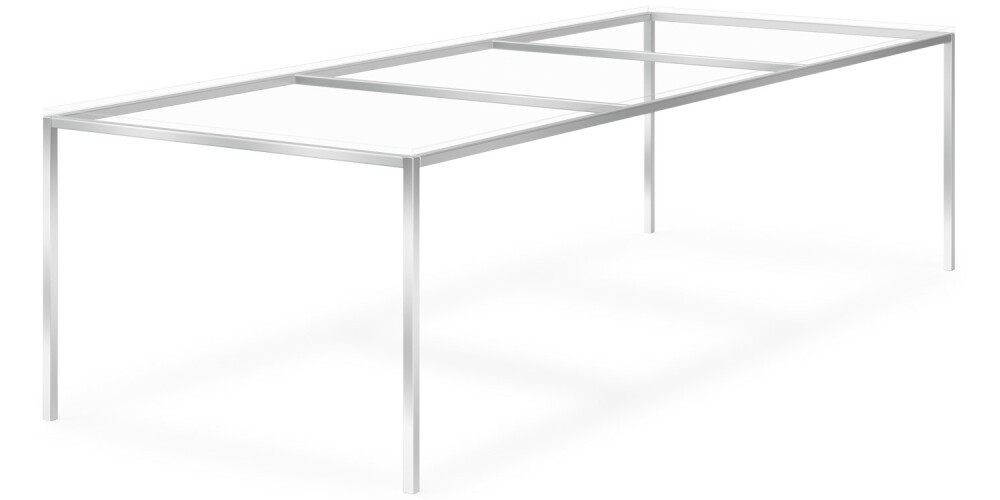 Tischgestell Metall Edelstahl modern KALLE